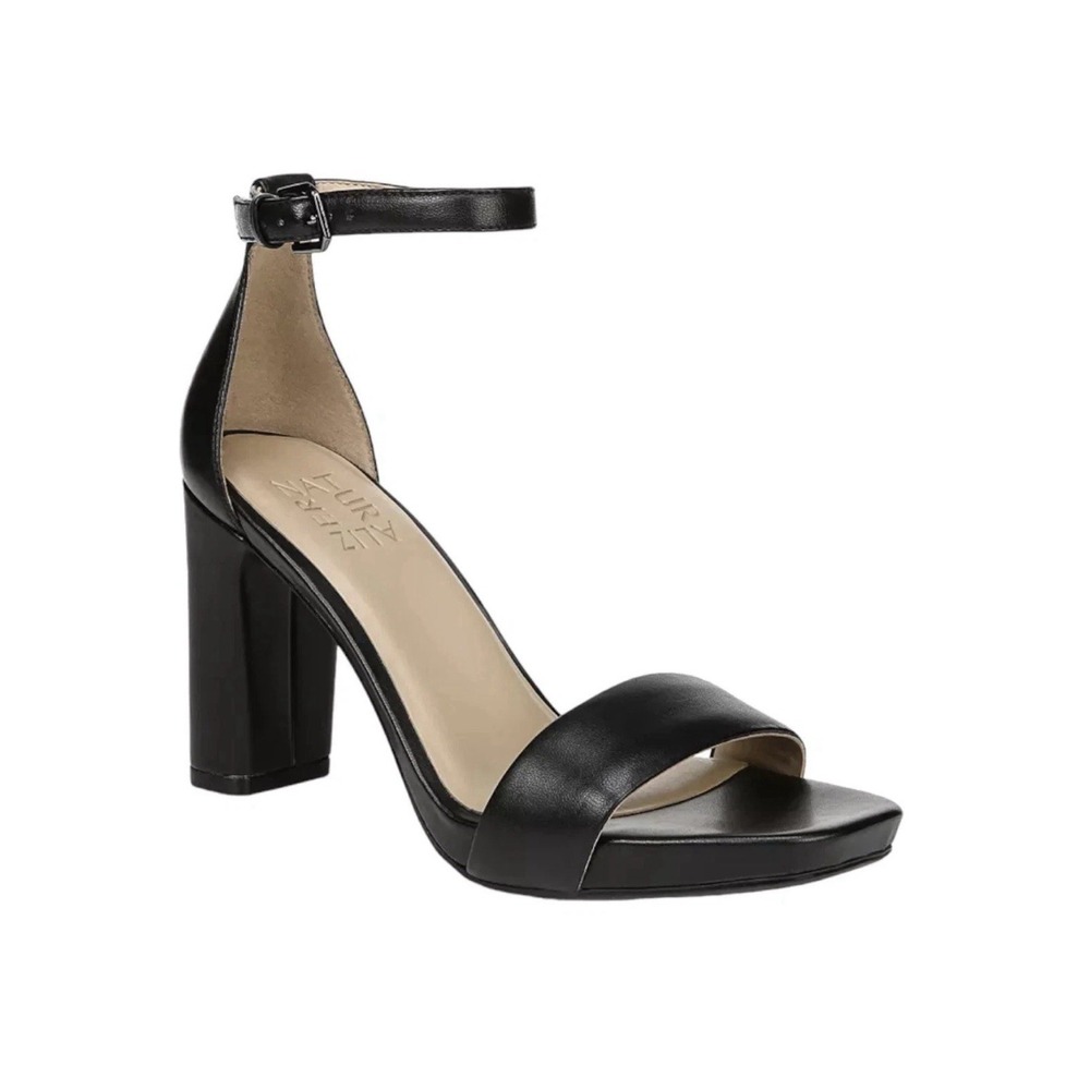 Naturalizer Women's Joy Dress Ankle Strap Sandals Black